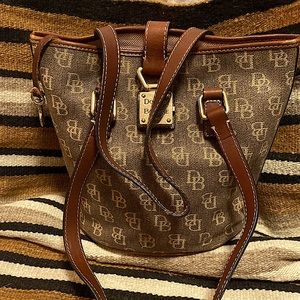 Dooney & Bourke Brown Monogram Tote